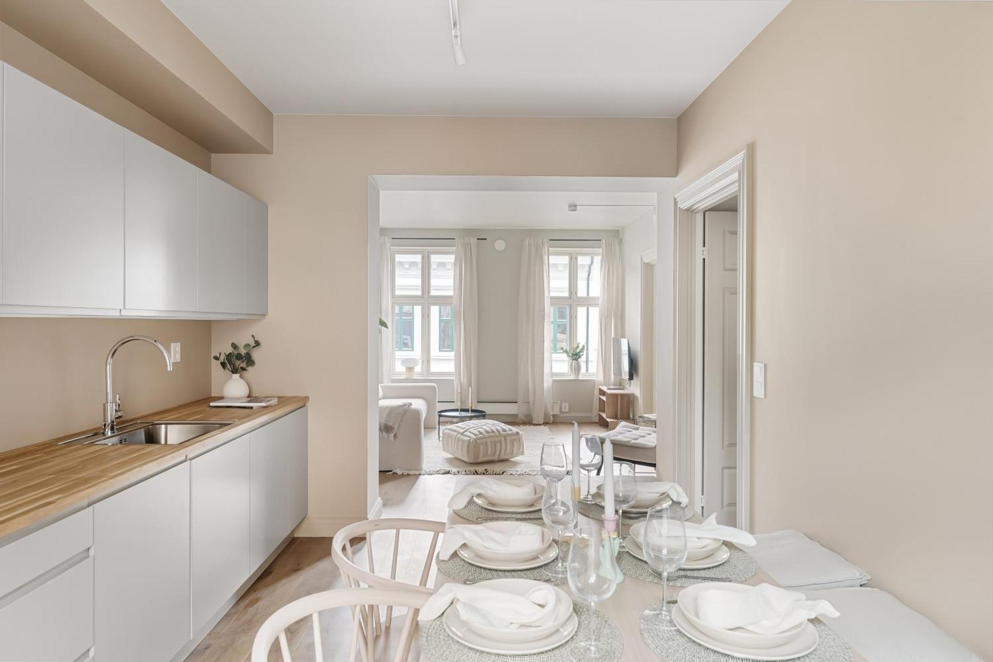 Dinbnb Apartments Gruenerlokka I 2-Bedroom With Balcony Oslo Exterior foto